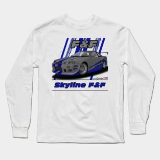 F&F Skyline Long Sleeve T-Shirt